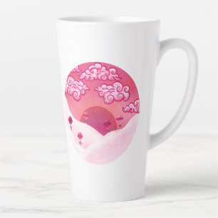 Lollipops en wolken latte mok