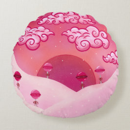 Lollipops en wolken rond kussen