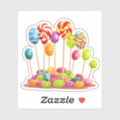 Lollipops kweken van Jelly Beans Sticker (Vel)