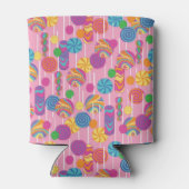Lollipops Snoep Pattern Blikjeskoeler (Achterkant)