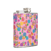 Lollipops Snoep Pattern Heupfles (Rechts)