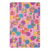 Lollipops Snoep Pattern Mini Klembord (Achterkant)