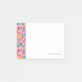 Lollipops Snoep Pattern Post-it® Notes (Voorkant)