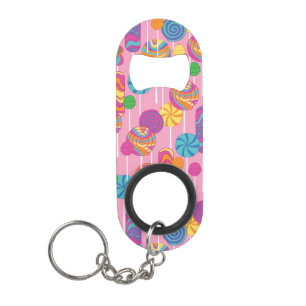 Lollipops Snoep Pattern Sleutelhanger Flessenopener