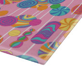 Lollipops Snoep Pattern Snijplank (Hoek)