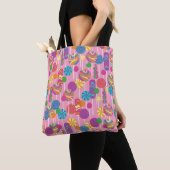 Lollipops Snoep Pattern Tote Bag (Dichtbij)
