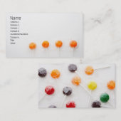 Lollipo's, dubbelzijdig visitekaartje (Voorkant / Achterkant)