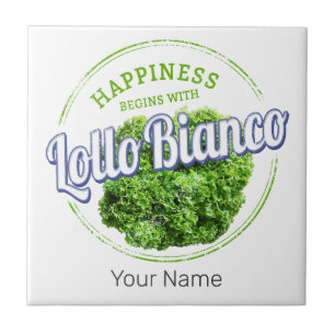 Lollo Bianco Salad Lollo Bionda Vegan Tegeltje
