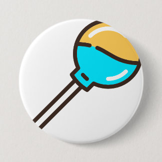 lolly-2 ronde button 7,6 cm