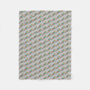 lolly fleece deken