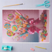 Lolly pop Bouquet Decoupage Tissue Paper Tissuepapier (Craft)