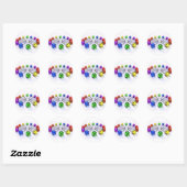 lolly ronde sticker (Vel)
