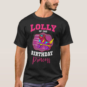 Lolly van de Verjaardagsprinses Roller Schaatsen S T-shirt