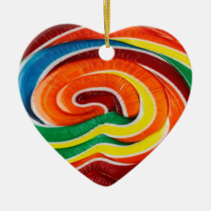 Lollypop Hart Ornament