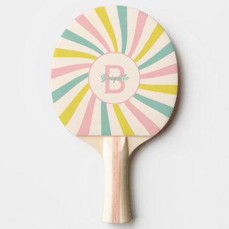 'Lollypop Vibes', retro gepersonaliseerd Tafeltennisbatje
