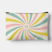 'Lollypop Vibes', retro pastelwerveling Achterzijd Etui (Voorkant)