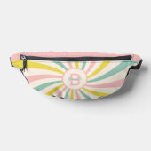 'Lollypop Vibes', retro pastelwerveling Heuptasje (Liggend)