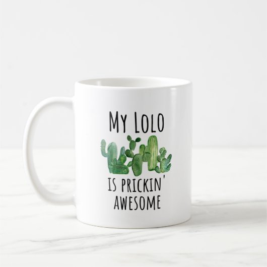 Lolo Philippines Grandpa Gift Café Mug (Gauche)