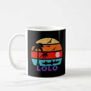 Lolo Retro Sunset Ocean Opa Koffiemok