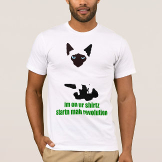 lolzekerzwhite3 t-shirt