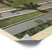 Loma Linda Sanitarium en Ziekenhuis Uitzicht Poster (Hoek)