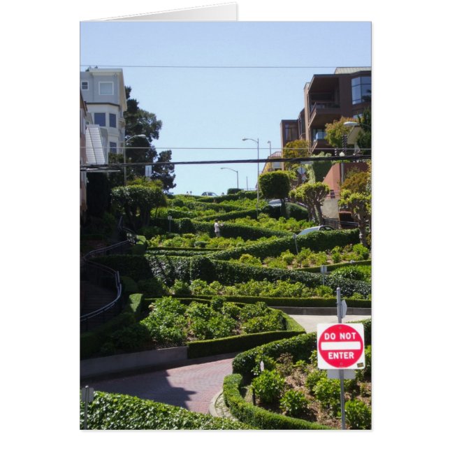 Lombard St San Francisco (Devant)