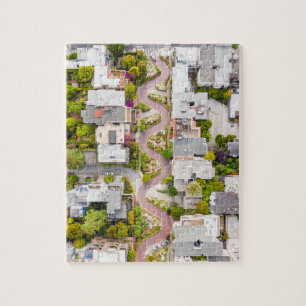 Lombard Street à San Francisco Jigsaw Puzzle