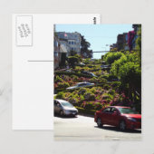 Lombard Street Briefkaart (Voorkant / Achterkant)