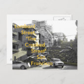 Lombard Street Briefkaart (Voorkant / Achterkant)