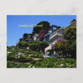 Lombard Street Briefkaart (Voorkant)