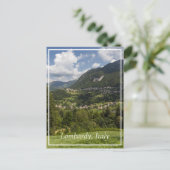 Lombardije Bergen Landschap, Italië Briefkaart (Staand voorkant)