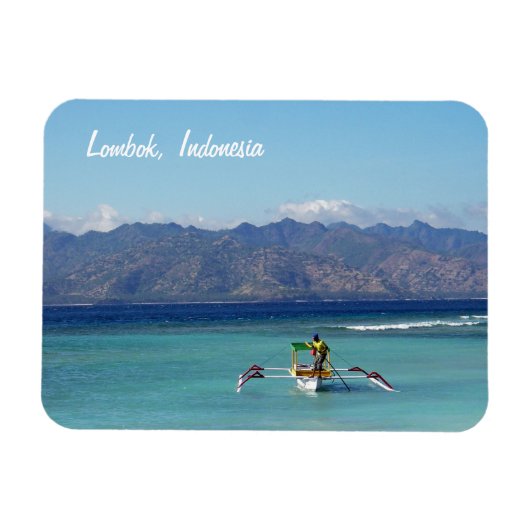 Lombok Bateau Premium Flexi Magnet (Horizontal)