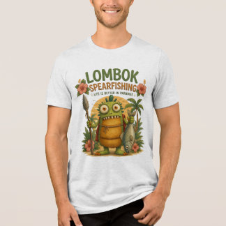 Lombok speervissen Tri-Blend shirt