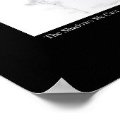 L'Ombre Que Nous Créons Poster Haiku (Coin)