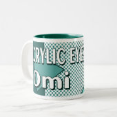 L'OMI, tasse monochrome de logo (Devant gauche)