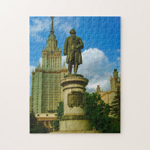 Lomonosov Moskou Staatsarchitectuur Legpuzzel