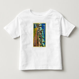 Lompoc, Californië - Grote Letter-scènes Kinder Shirts