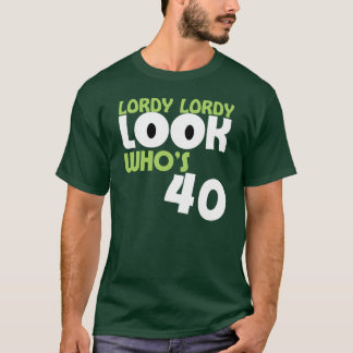L'OMS de REGARD de LORDY LORDY est T-shirt de 40