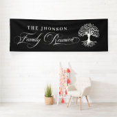 Lona Family Reunion tree backdrop black Spandoek (Insitu)