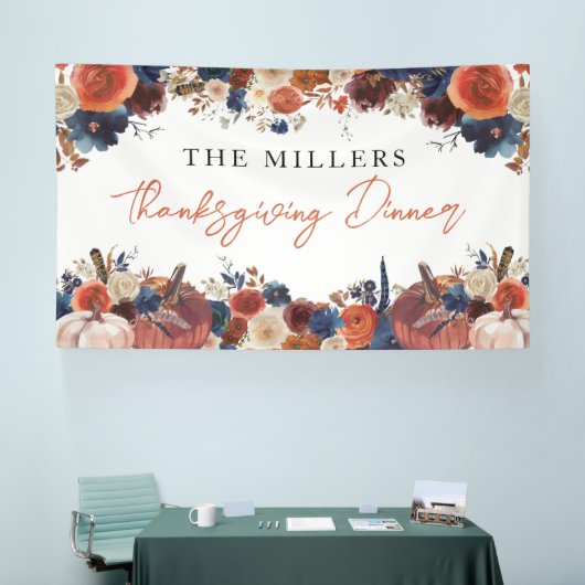 Lona Thanksgiving Dinner autumn fall pumpkins back Spandoek (Beurs)