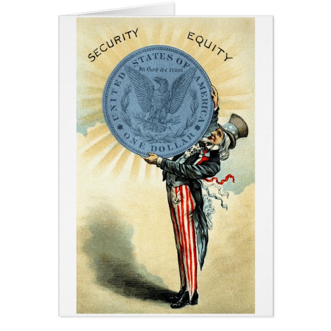 l'Oncle Sam 19C aime l'argent (Devant)