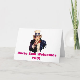 L'Oncle Sam vous accueille carte