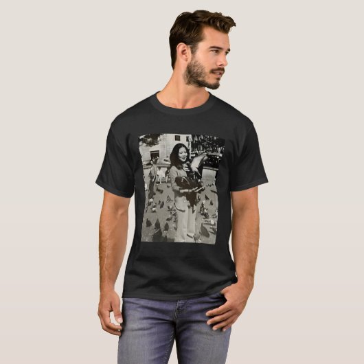 Londan zwart en wit t-shirt (Voorkant volledig)