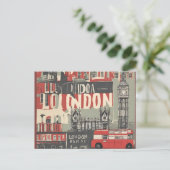 Londen (4) briefkaart (Staand voorkant)