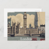 Londen (7) briefkaart (Voorkant / Achterkant)