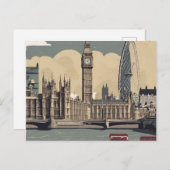 Londen (8) briefkaart (Voorkant / Achterkant)