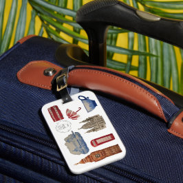 Londen Bagage Label