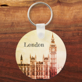 Londen & Big Ben Clock, Westminster /  Verenigd Ko Sleutelhanger