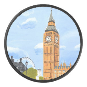 Londen Big Ben Hockey Puck