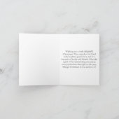 Londen Big Ben met Double Decker Bus Kerstmis Kaart (Binnen)